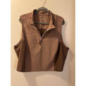 Women’s Old Navy Active Powersoft 4X Go-Dry Brown NWT
